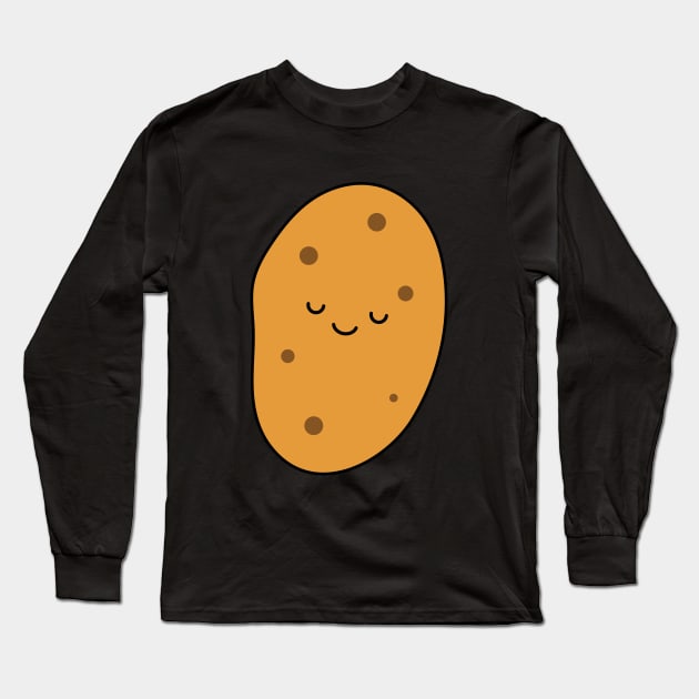 Potato Long Sleeve T-Shirt by WildSloths